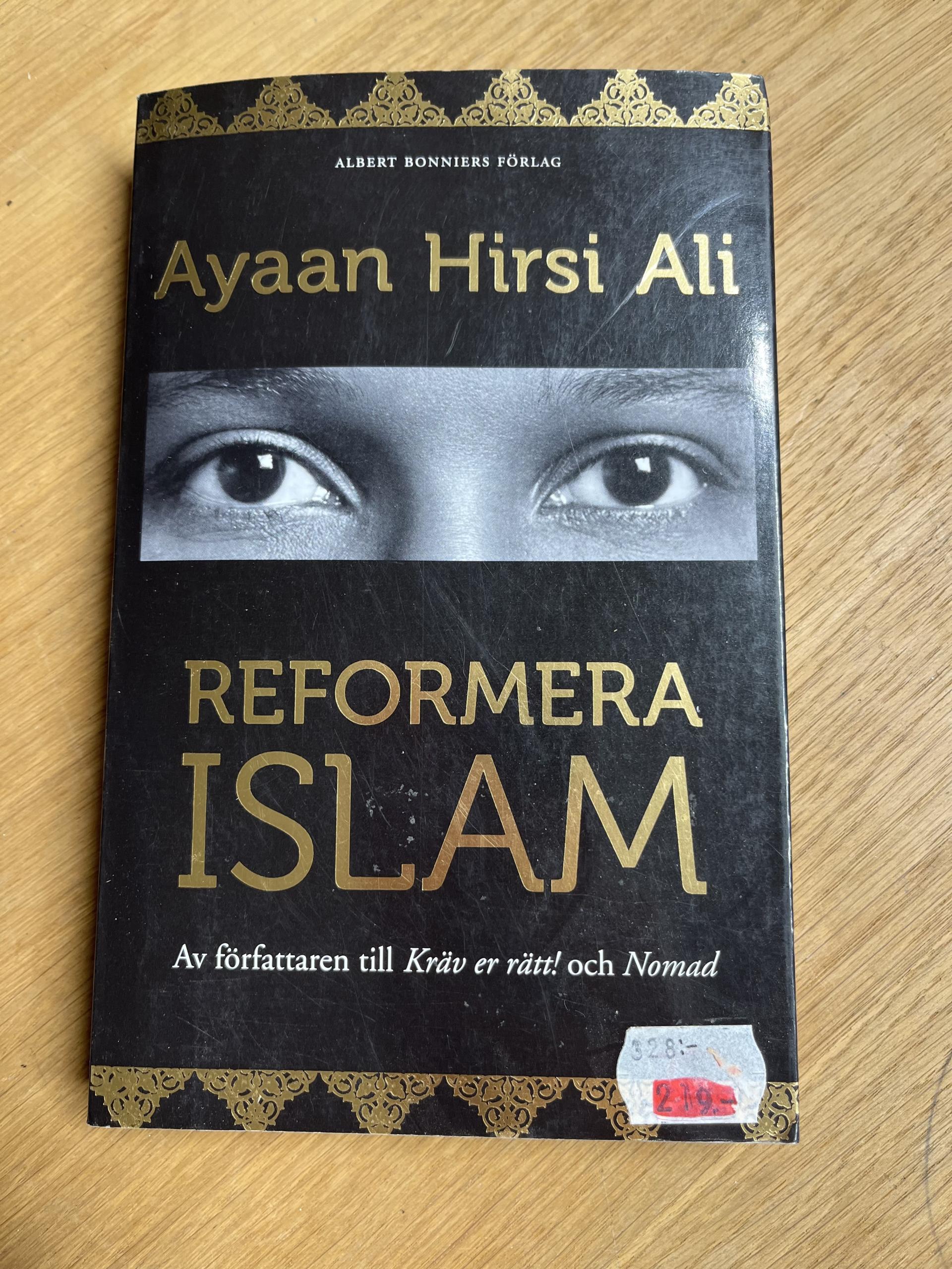 Reformera ISLAM  - Ayaan Hirsi Ali