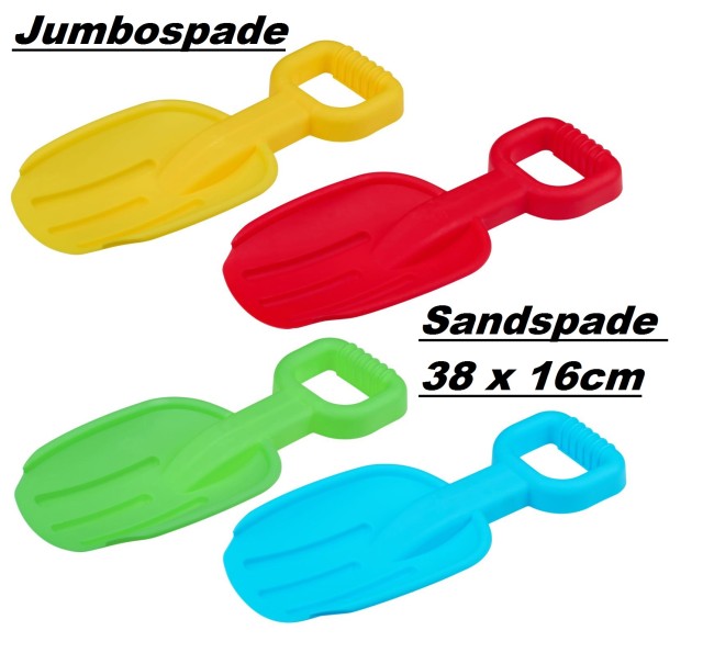 Sandspade, jumbomodell